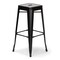 Atlas Commercial Products Titan Series Industrial Metal Bar Stool, Black MBS9BLK - alternate 5